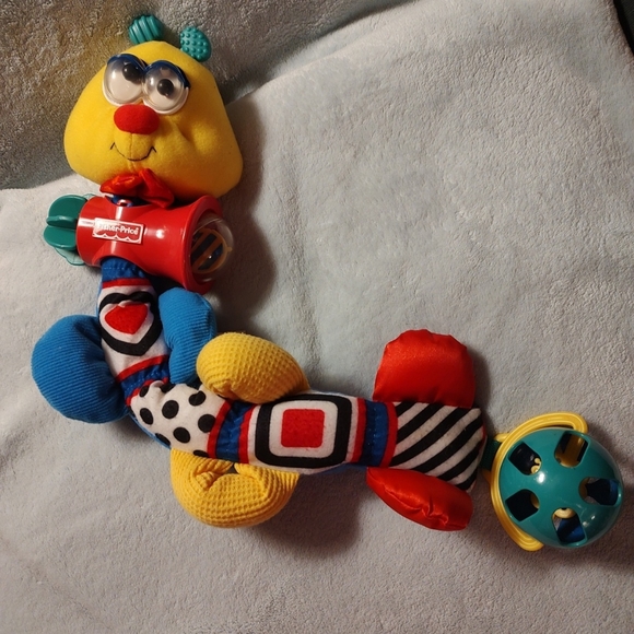 FisherPrice Toys Vintage Caterpillar Fisher Price Plush Baby